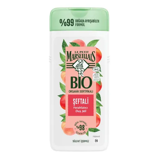 Picture of Le Petit Marseillais Bio Organic Certified Peach Shower Gel 400 ml