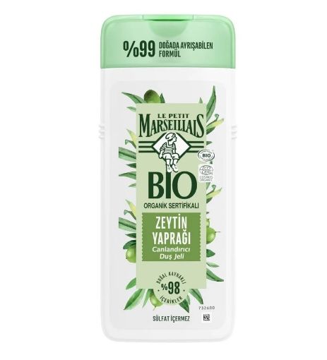 Picture of Le Petit Marseillais Bio Organic Certified Olive Leaf Shower Gel 400 ml