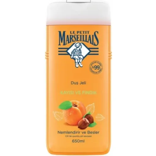 Picture of Le Petit Marseillais Shower Gel Apricot and Hazelnut 650 ml