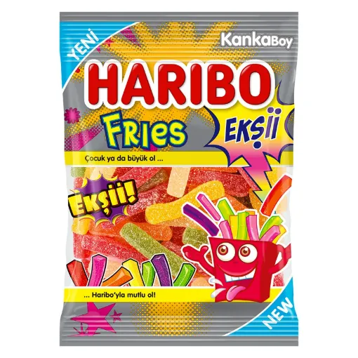 Picture of Haribo Fries Minus 70g