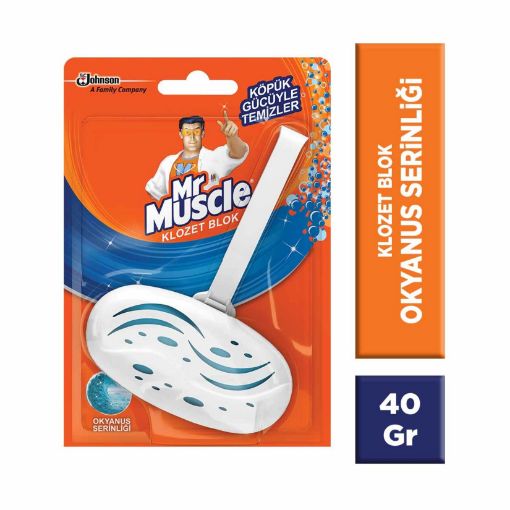 Picture of Mr Muscle Toilet Block Ocean Coolness 40 Gr