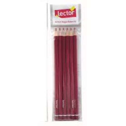 Picture of Lector Red Copy Pen 6 Pack