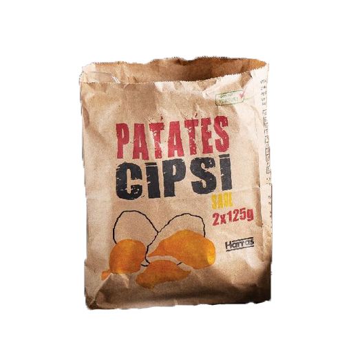 Picture of Harras Potato Chips Serrated 2 x 125 G