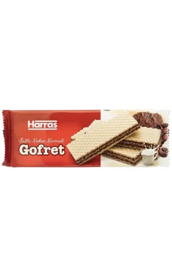 Picture of Harras Milk Cocoa Cream Wafer 142 gr