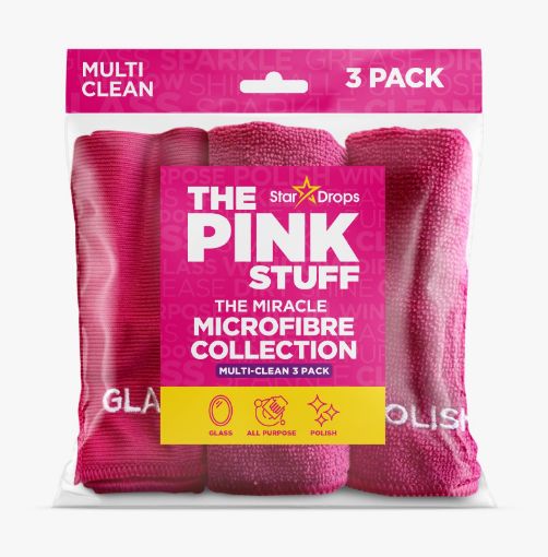 Picture of The Pink Stuff Microfiber Collection 3 pack