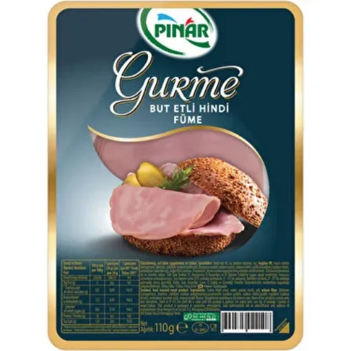 Picture of Pinar Gurme Smoked Turkey with Thigh Meat 110G