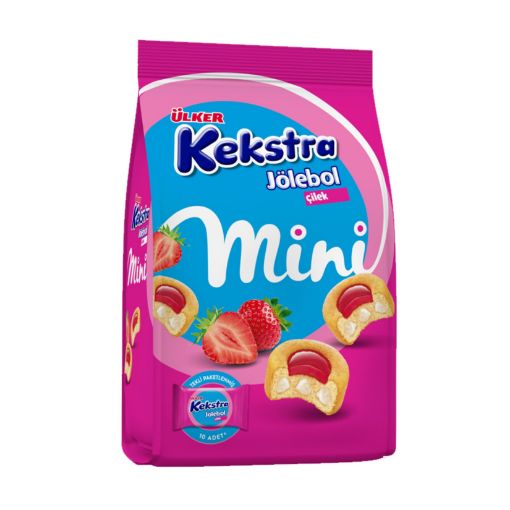 Picture of Ulker Kekstra Mini Strawberry 150 G