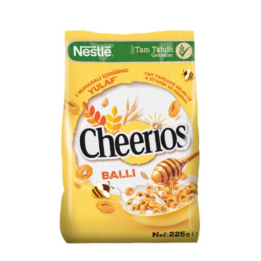 Picture of Nestle Cheerios Honey Cereal 225g