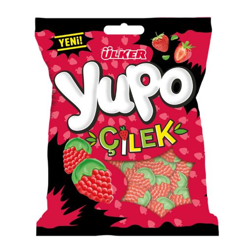 Picture of Ulker Yupo Fun Jelly Strawberry 80 G