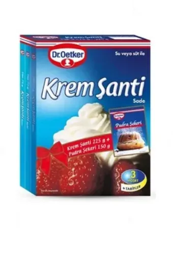 Picture of Dr. Oetker Whipped Cream 3 Sachet