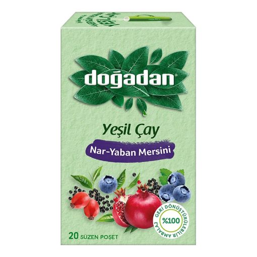 Picture of Dogadan Green Tea Pomegranate Blueberry 20 pcs 36 G