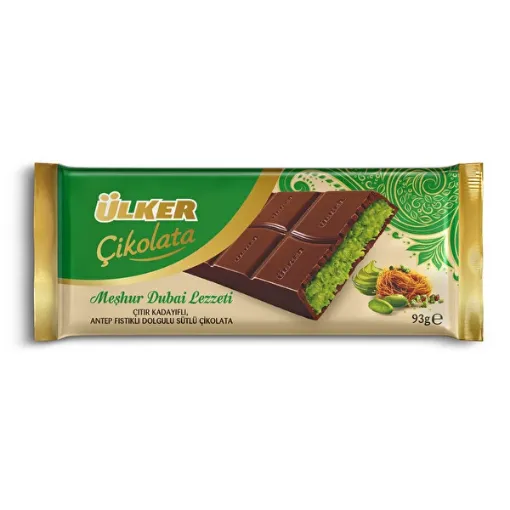 Picture of  Ulker Famous Dubai  Baklava Chocolate 93 G