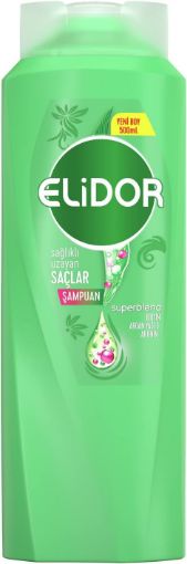 Picture of Elidor Super blend Hair Care Shampoo Healthy Growing Hair Biotin Argan Oil Arginine (400 ml)