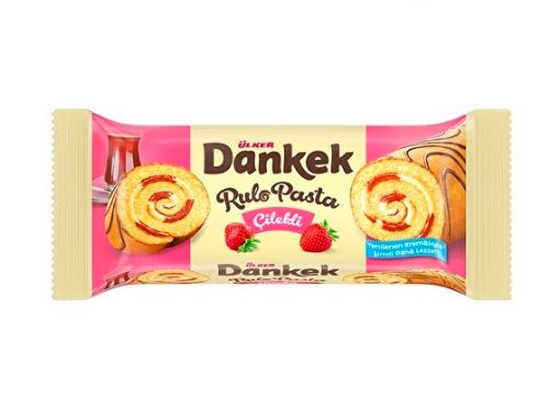 Picture of Ulker Dankek Roll Cake Strawberry 235 Gr