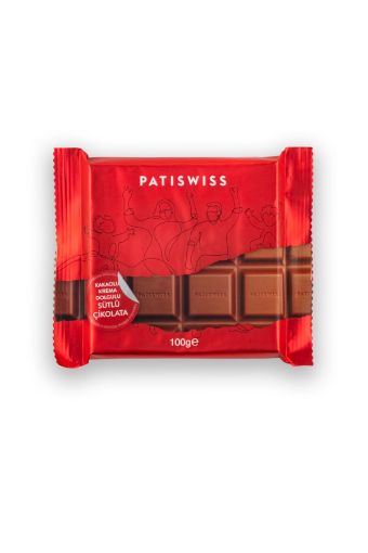 Picture of Patiswiss Cocoa Cream Filled Milk Chocolate 100 g