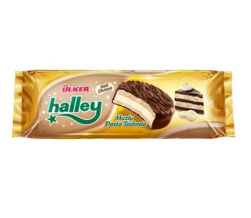 Picture of Ulker Halley Banana Cake Taste 210 G