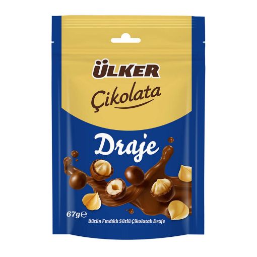 Picture of Ulker Dragee Chocolate Milk Hazelnut 67 G