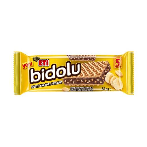 Picture of Eti Bidolu With Banana Caramel Pops 81 g