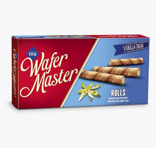 Picture of Cizme Time Master Wafer Time Rolls With Vanilla Cream 65g