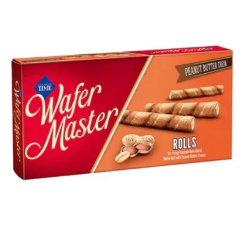 Picture of Cizme Time Wafer Master Wafer Rolls With Peanut Butter Cream 65 G