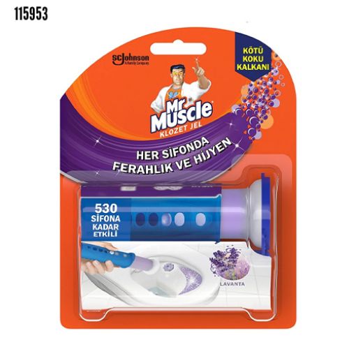 Picture of Mr Muscle Toilet Bowl Gel Lavender 