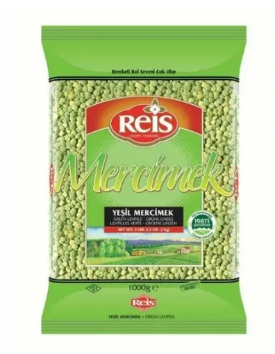 Picture of Reis Green Lentils 1000 G