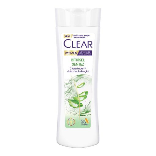 Picture of Clear Women Anti-Dandruff Shampoo Herbal Synthesis Aloe Vera & Tea Tree Oil 350 ml