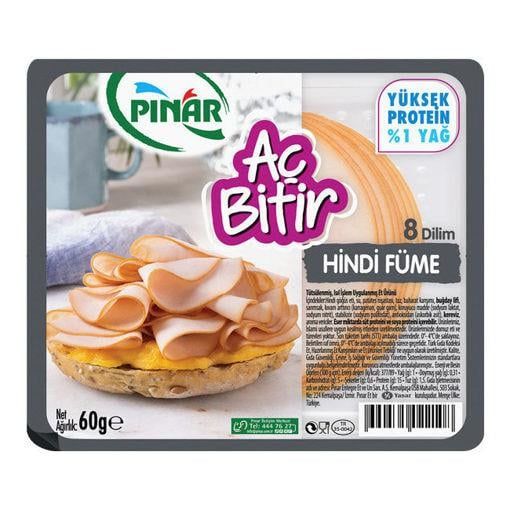Picture of Pinar Ac Bitir Smoked Turkey 6 Slices 60 G