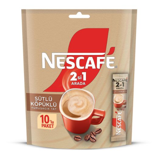 Picture of Nescafe 2 in 1 Milk Foam 10 Pack 100 G