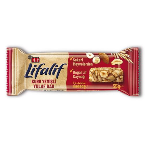 Picture of Eti Lifalif Oat Bar with Nuts 35 G
