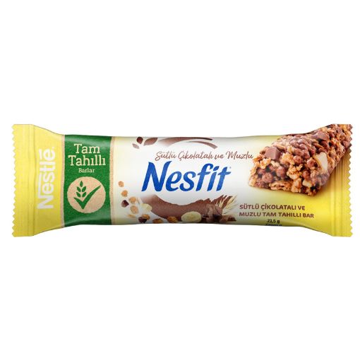 Picture of Nestle Nesfit Milk Chocolate and Banana Whole Grain Bar 23.5g