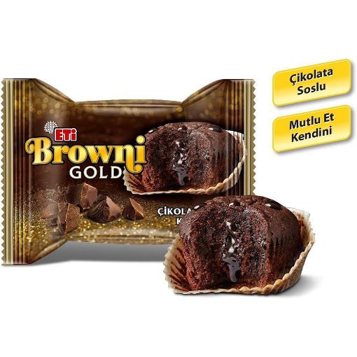 Picture of Eti Browni Gold Chocolate Sauce Cake 45 G