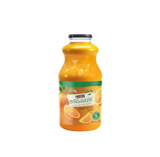 Picture of Harras Organic Orange Juice 100% Fruit Juice 940 ml