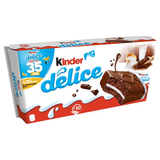 Picture of Kinder Delice x 10 Cake Bar  Exp 9/2