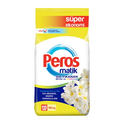 Picture of Peros Automatic Frequently Washed White and Colored 10 Kg