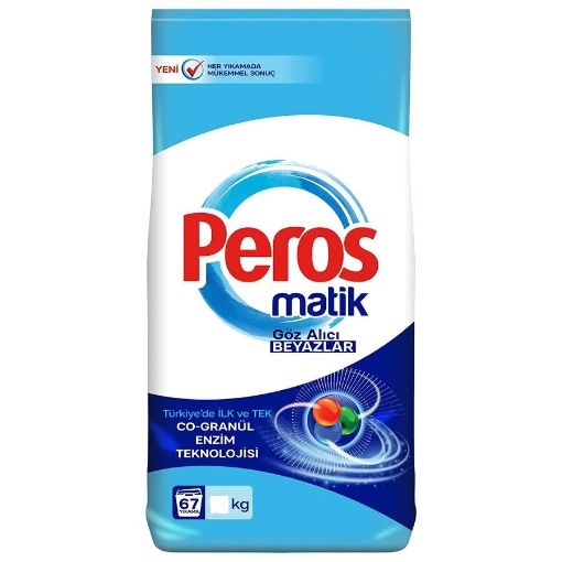 Picture of Peros Matik Powder Detergent Eye-catching Whites 8 Kg