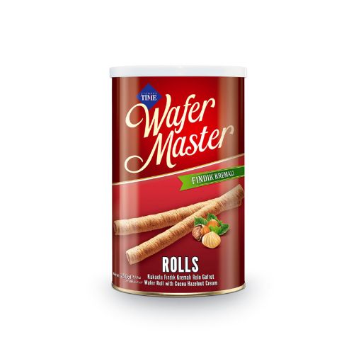 Picture of Cizmeci Time Hazelnut Wafer Master Rolls 250g