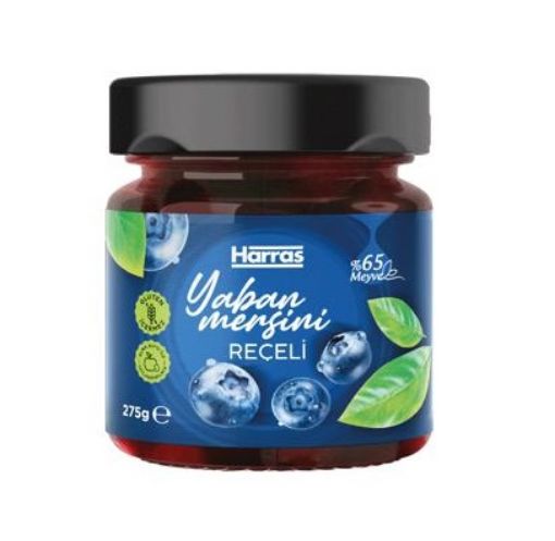 Picture of Harras Blueberry Jam 65% Fruit 275g