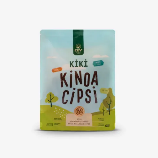 Picture of Cey Natural Foods Kiki Quinoa Chips with Sea Salt, Gluten-Free & No Added Sugar, 30g
