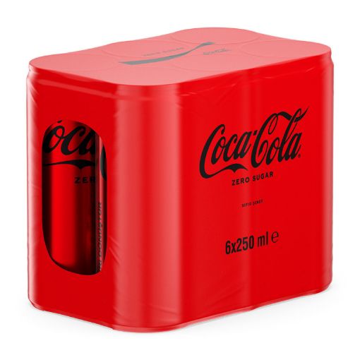 Picture of Coca Cola Zero Sugar 6 x 250 ml