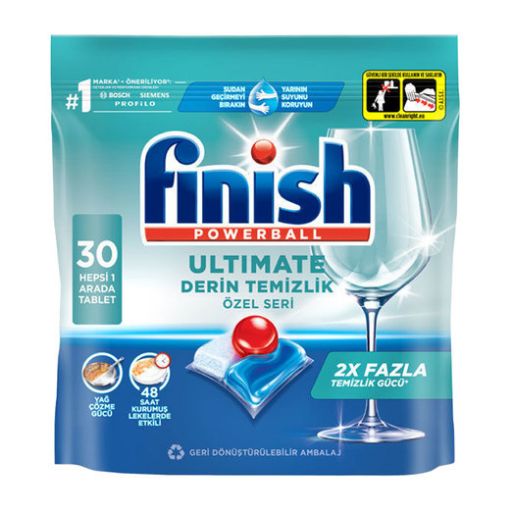 Picture of  Finish Powerball Ultimate Deep Clean Special Edition 30 All-in-One Tablets