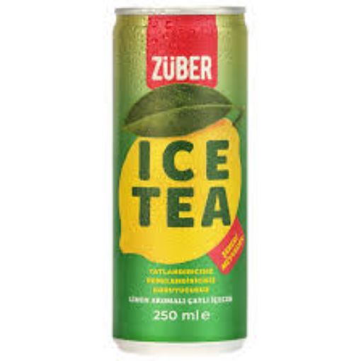 Picture of Zuber Ice Tea Lemon Flavored Tea Drink 250 ml