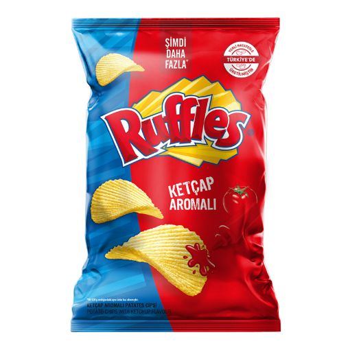 Picture of Ruffles Ketchup Flavored Potato Chips Super Size 125g