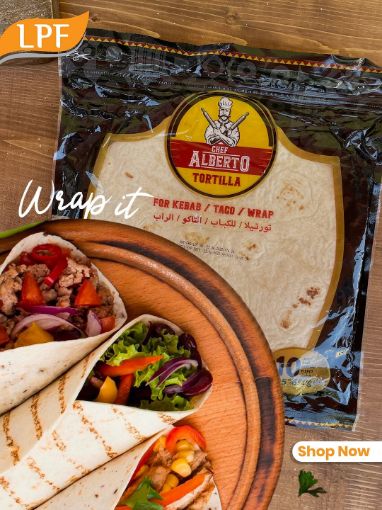 Picture of Chef Alberto Tortilla Bread 10 pcs 30 Cm 900 G