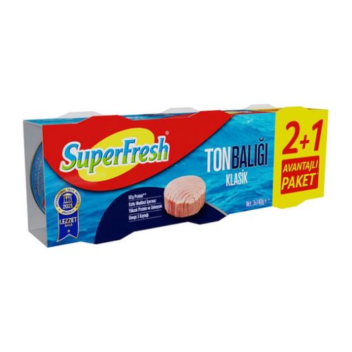 Picture of Superfresh Classic Tuna 2+1 Advantageous Package 140G X 3