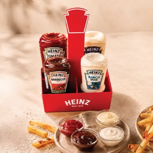 Picture of Package Of Heinz Sauces ( Ketchup, Mayonnaise, Ranch, and BBQ )