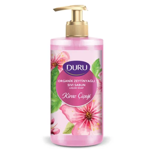 Picture of Duru Organic Olive Oil Liquid Soap Cherry Blossom 500 ml