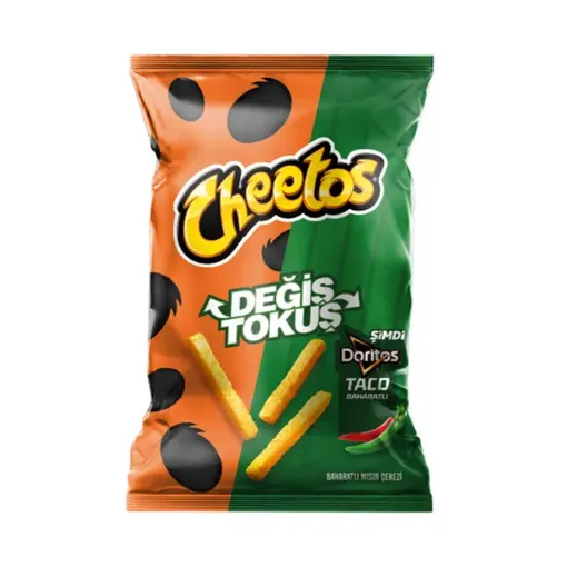 Picture of Cheetos Change Tokus Doritos Taco Spicy 100 g