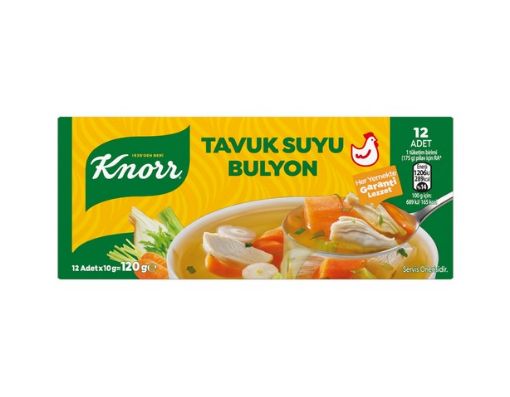 Picture of Knorr Chicken Broth Bouillon (12 Pieces)
