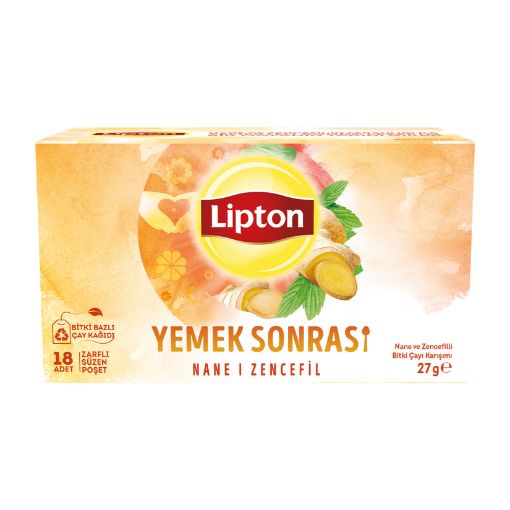 Picture of Lipton After Meal Mint & Ginger 18 Pcs
